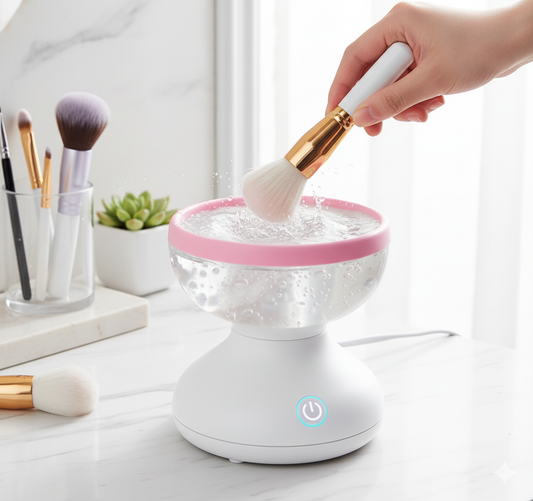 منظف فرش المكياج الأوتوماتيكي